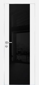 Межкомнатная дверь PX-7 AL кромка с 4-х ст. Белый